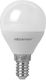 Megaman Λάμπα LED 5W για Ντουί E14 και Σχήμα G45 Θερμό Λευκό 270lm Dimmable