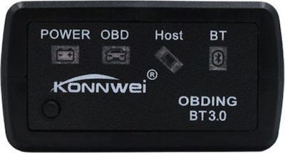 Konnwei Instrument de diagnosticare auto OBD 2 cu Bluetooth