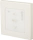 Somfy External Wall Switch Lighting One-Way with Frame White