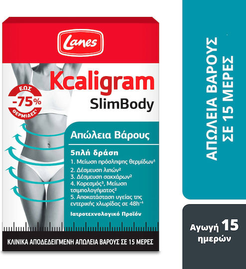 Lanes Kcaligram SlimBody Supplement for Weight Loss 60 Capsules