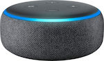 Amazon Echo Dot (3rd Gen) Charcoal Smart Hub με Ηχείο Συμβατό με Alexa