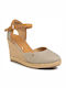 Wrangler Brava Rope Women's Fabric Platform Espadrilles Beige