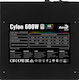 Aerocool Cylon 600W Black Computer Power Supply Full Wired 80 Plus Standard