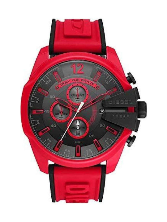 Diesel Mega Chief Ανδρικό Ρολόι 51mm Χρονογράφο...