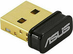 Asus USB-N10 NANO B1 Ασύρματος USB Αντάπτορας Δικτύου 150Mbps
