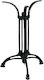 Woodwell Eko Table Stand made of Cast Iron in Black Color 49x49x71cm