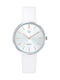 Go Girl Only Girl Only Women's Watch with White Leather Strap