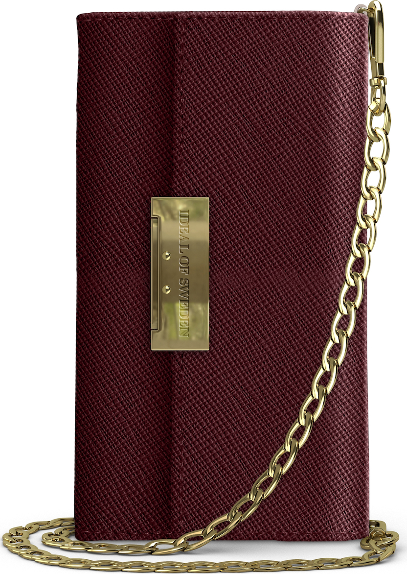 iDeal Of Sweden Kensington Crossbody Clutch Wallet Δερματίνης Burgundy