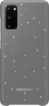 Samsung LED Cover Plastic Back Cover Gray (Galaxy S20)