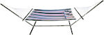 Escape Hammock Stand made of Metal in Black Color 482x121x114cm