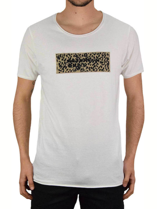 Jack & Jones Men's Short Sleeve T-shirt Beige