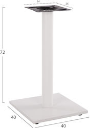 HomeMarkt Metallic Table Stand Table with Adjustable HomeMarkt Metallic Table Stand Table with Adjustable