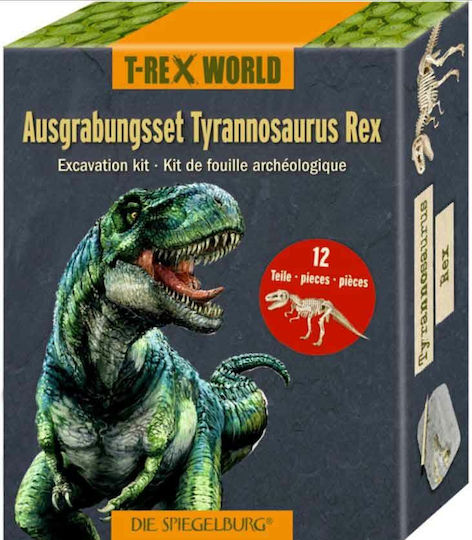 Die Spiegelburg Excavation Kit Tyrannosaurus T-Rex World Educational Game Dinosaur Excavation for 6+ years old Years Old