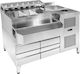 Niki Inox Schubladenschrank 134x70x88cm