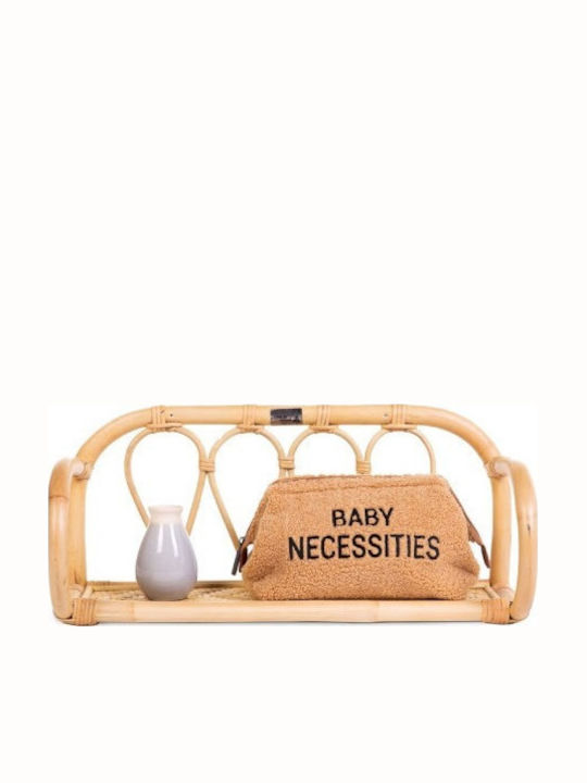 Παιδικό Ράφι Rattan Τοίχου Μπεζ 53x23x23εκ.