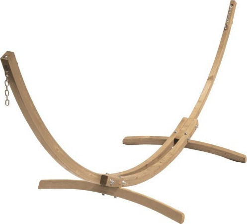 Amazonas Kronos Hammock Stand made of Wood in Beige Color 358x113x105cm