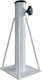 Woodwell Βάση Ομπρέλας από Μέταλλο σε Λευκό Χρώμα 16.5x16.5x36cm