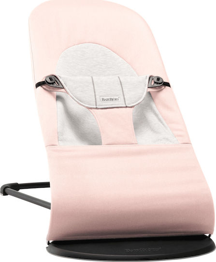BabyBjorn Manual Baby Relax Balance Soft Light Pink & Grey for Child up to 13kg
