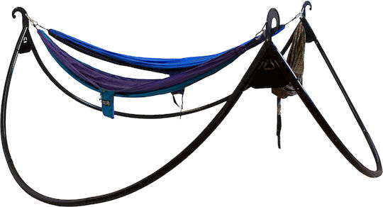 Eno Enopod Hamac Stand din Metal în Culoare Negru 310x335x132cm