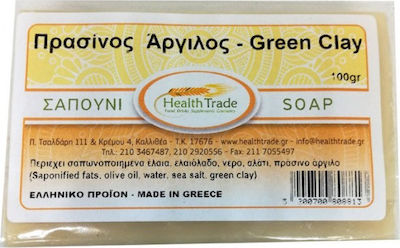 HealthTrade Green Clay Soap 100gr