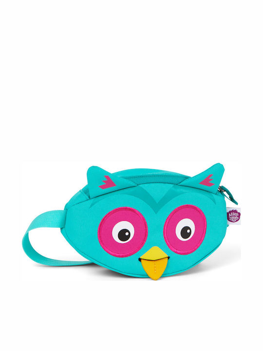 Affenzahn Owl Olivia Детска чанта за Кръст Тюркоазен 21.5брx5.5брx10брсм.
