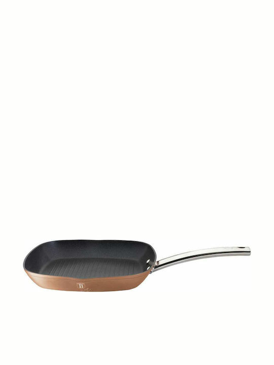 Berlinger Haus Bronze Titan Collection Grill aus Aluminium mit Antihaftbeschichtung 28cm