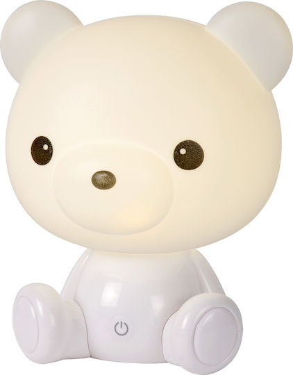 Lucide Lightning LED Детско Декоративно Осветление Dodo Bear Бял 25x21x25εκ.