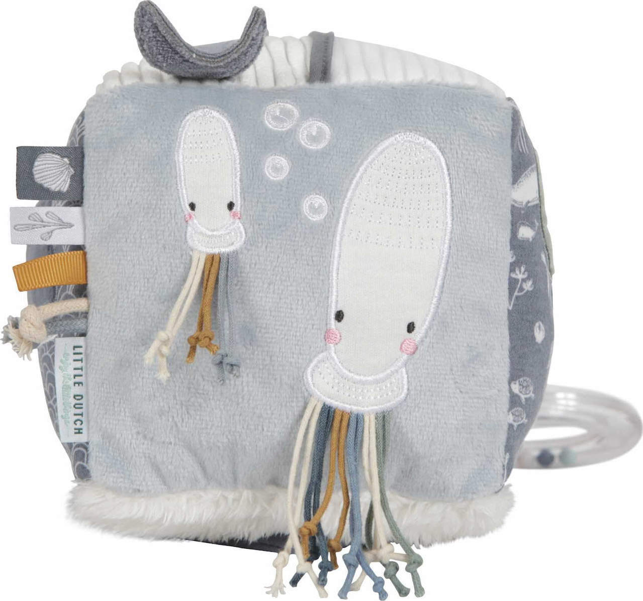 Little Dutch Soft Action Cube Ocean Blue Skroutz.gr