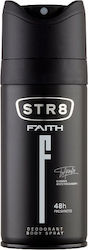 STR8 Faith Giannis Antetokounmpo Αποσμητικό 48h σε Spray 150ml STR8 Faith Giannis Antetokounmpo Αποσμητικό 48h σε Spray 150ml