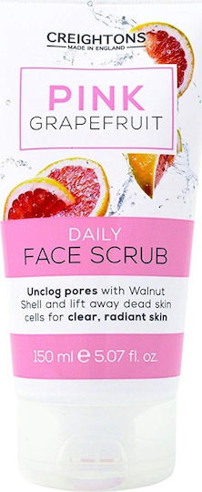 Creightons Pink Grapefruit Scrub Προσώπου 150ml