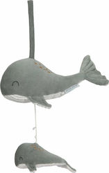 Little Dutch Pendant Toy for Car with Music Whale Ocean Mint for 0++ Months LD4802