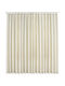 vidaXL Curtain with Pencil Pleat Cream 290x245cm