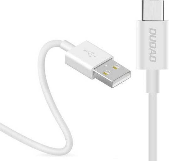 Dudao L1T USB 2.0 Kabel USB Typ-C männlich - USB-A Weiß 1m L1T