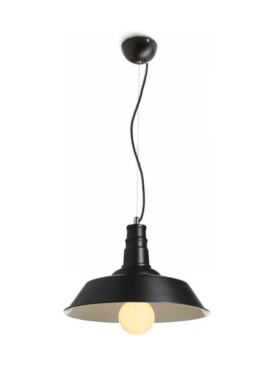 Rendl Light Studio Goldie 36 Pendant Light Single-Light Bell for Socket E27 Black