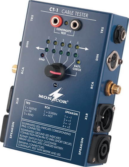 CT Brand 291960 Tester Καλωδίων Ήχου | Skroutz.gr