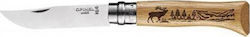 Opinel Inox N8 Pocket Knife Beige