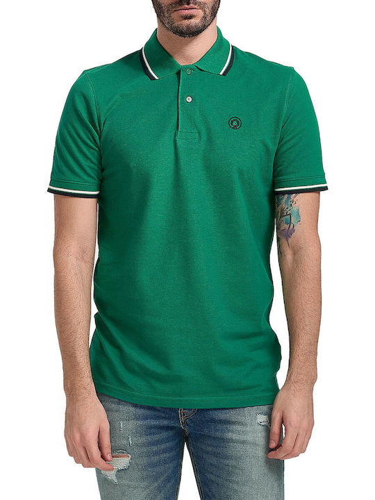 Jack & Jones Polo Short Sleeve Blouse Green