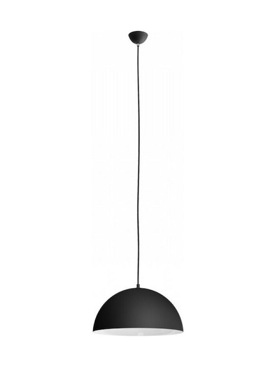 Rendl Light Studio Monroe 40 Pendant Light Single-Light Bell for Socket E27 Black