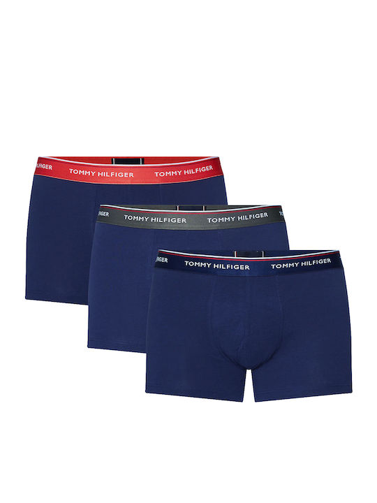 Tommy Hilfiger Ανδρικά Μποξεράκια Μπλε 3Pack