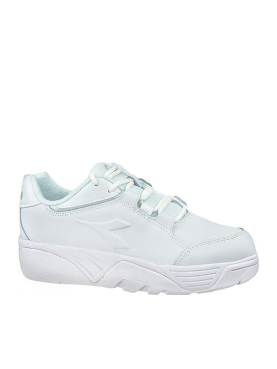 Majesty Γυναικεία Flatforms Sneakers Λευκά