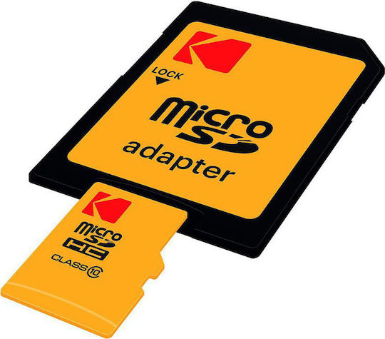 Kodak Extra Performance microSDHC 32GB Class 10 20MB/s με αντάπτορα