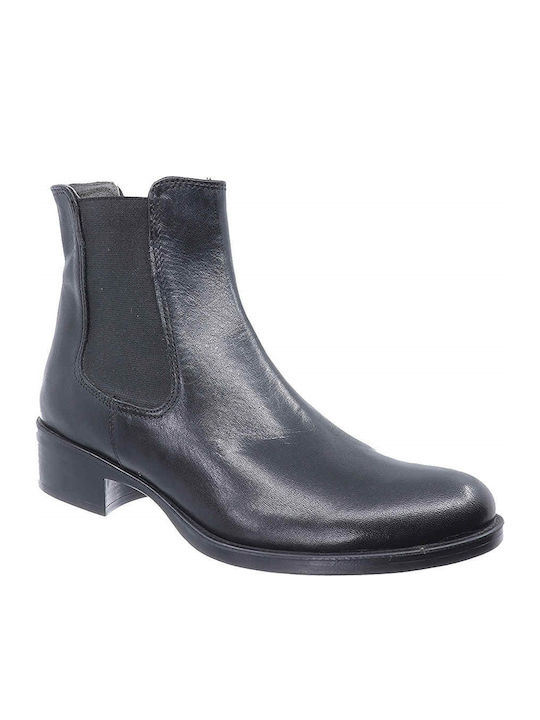 7220 Leather Women's Chelsea Boots Black