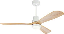 Zambelis Lights 140W with Light 132cm Beige 19140