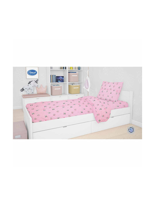 Dimcol Single Set Panda 111 Pink 160x240cm