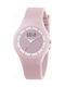 Daniel Klein Watch with Pink Rubber Strap DK.1.12277-7