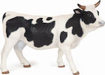 Papo Miniature Toy Black And White Cow for 3+ Years