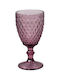 Espiel Tristar Glass for White and Red Wine made of Glass in Purple Color Goblet 200ml 1pcs