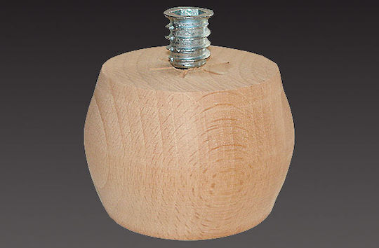 Morseto 113 Ξύλινο Πόδι Επίπλου 7.2x7.2x5cm Άβαφο 5