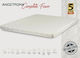 KS Kouppas Twin XL Foam Mattress Topper Complete 160x200x6cm