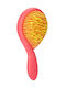 Michel Mercier Kids Detangling Hair Brush Cotton Candy Orange